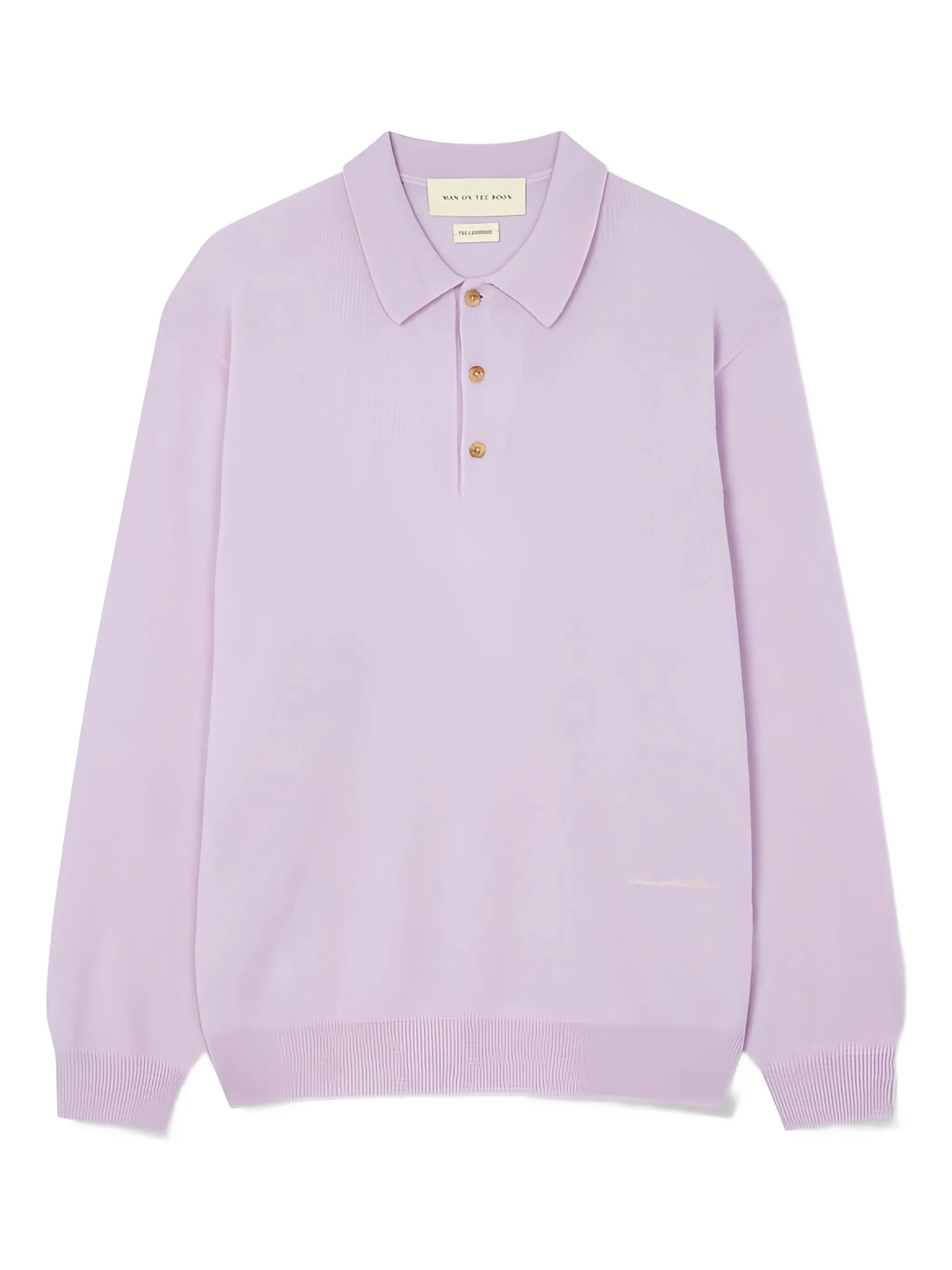 

Вязаная рубашка поло Man On The Boon., фиолетовый