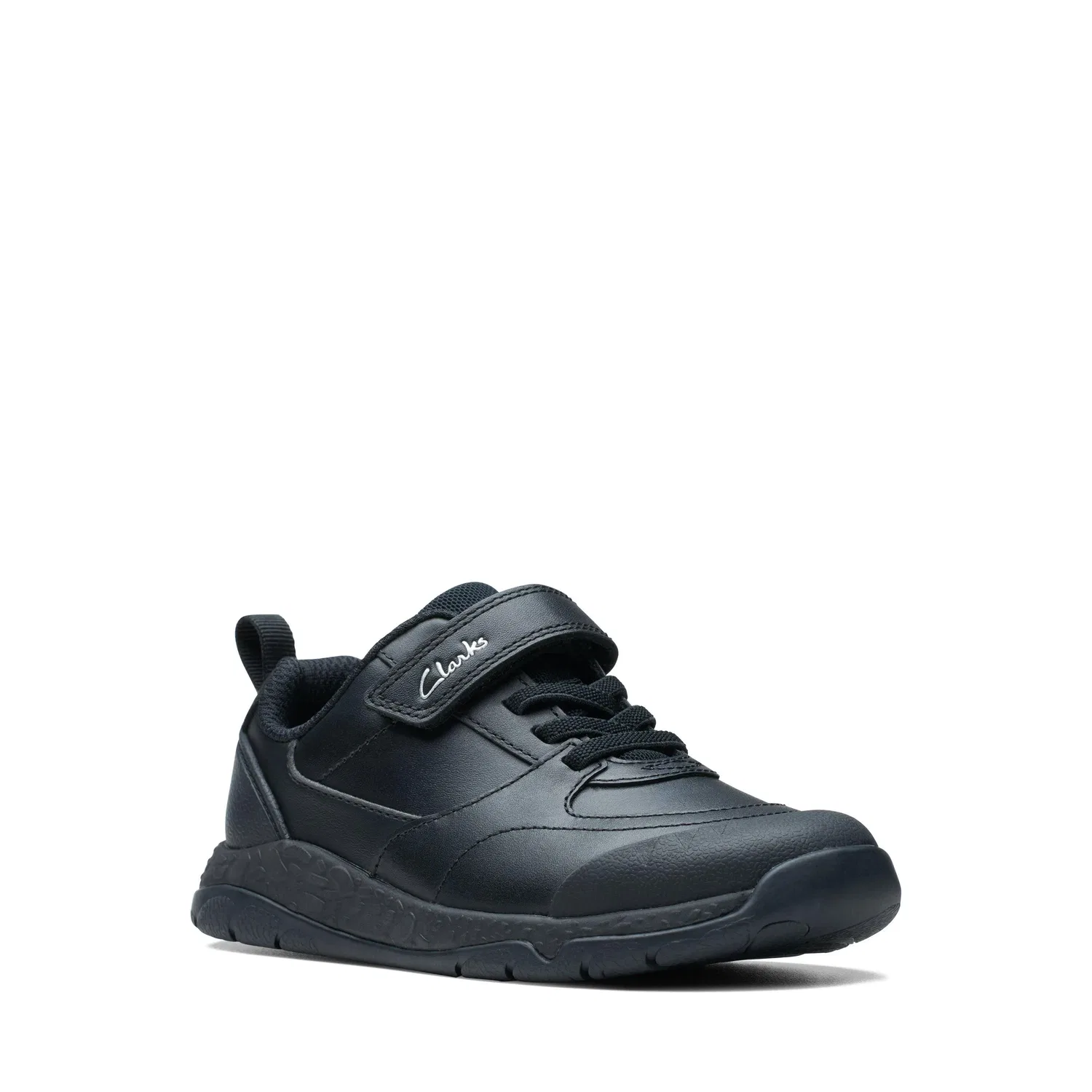 Кроссовки детские с динозаврами Clarks, черный — фото 2