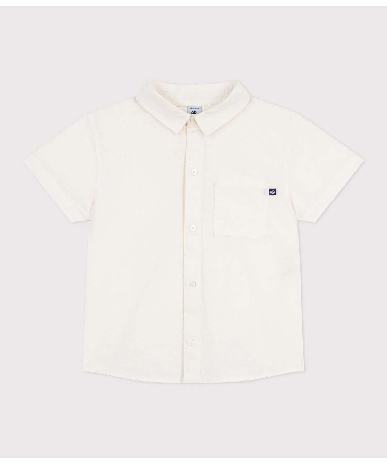 Детская рубашка с коротким рукавом PETIT BATEAU