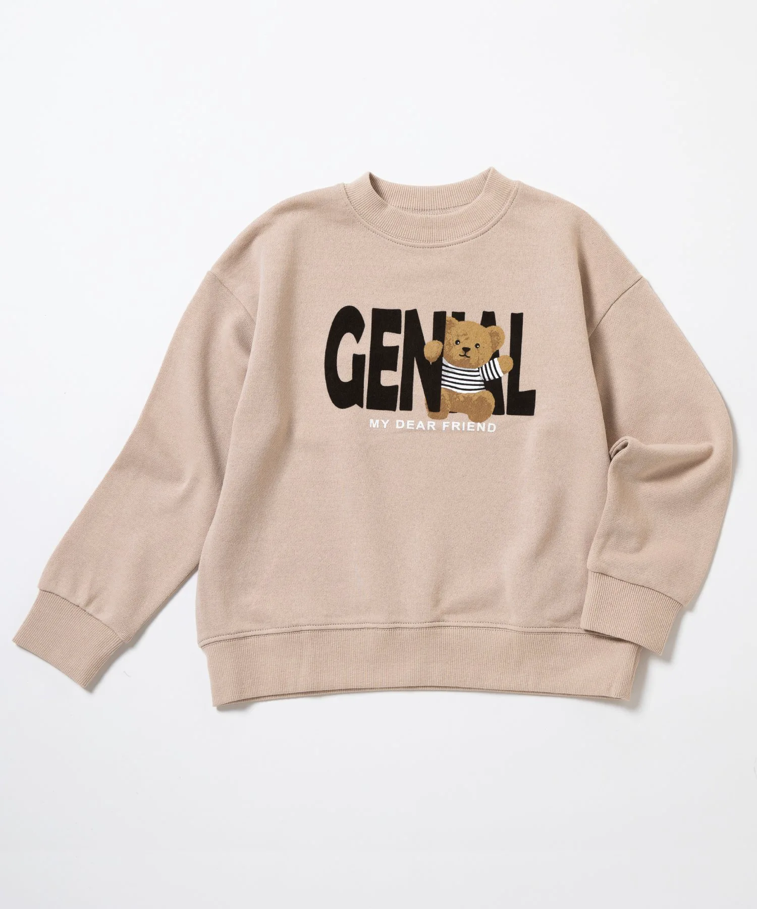 Толстовка с принтом Ever Closet, Moon Gray (bear logo) — фото 3