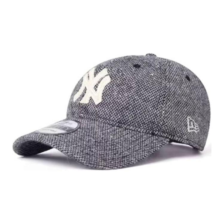 

New Era Шерстяная бейсболка унисекс серая, Gray