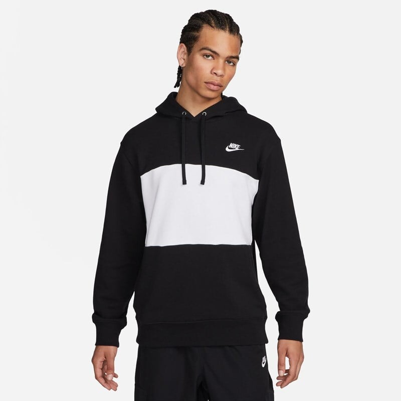 

Мужская клубная флисовая толстовка Nike, белый