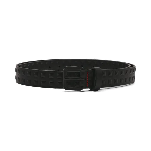 

Ремень кожаный gad-studs_sz30 Hugo, черный