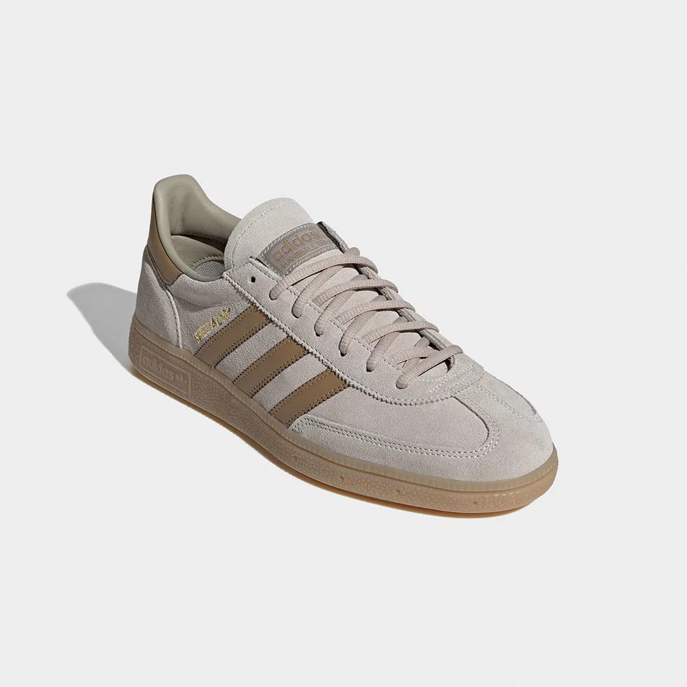 Мужские низкие кеды Handball Spezial Wonder Beige Carbon от Adidas