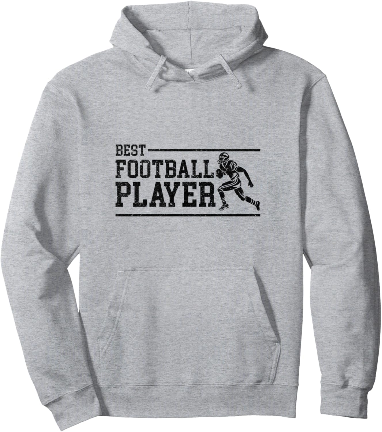

Лучшие футболисты - Футбольный сезон, футбольная игра, худи Football Player, серый