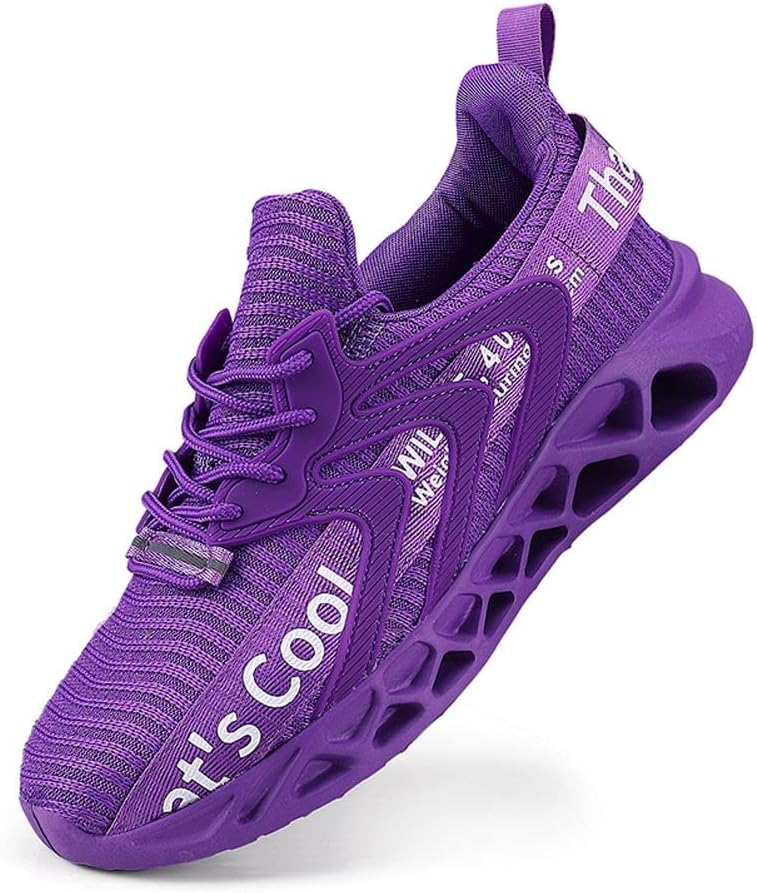 

Легкие сетчатые кроссовки VAXAV унисекс для тенниса, бега по дороге, тренировок и прогулок, фиолетовый