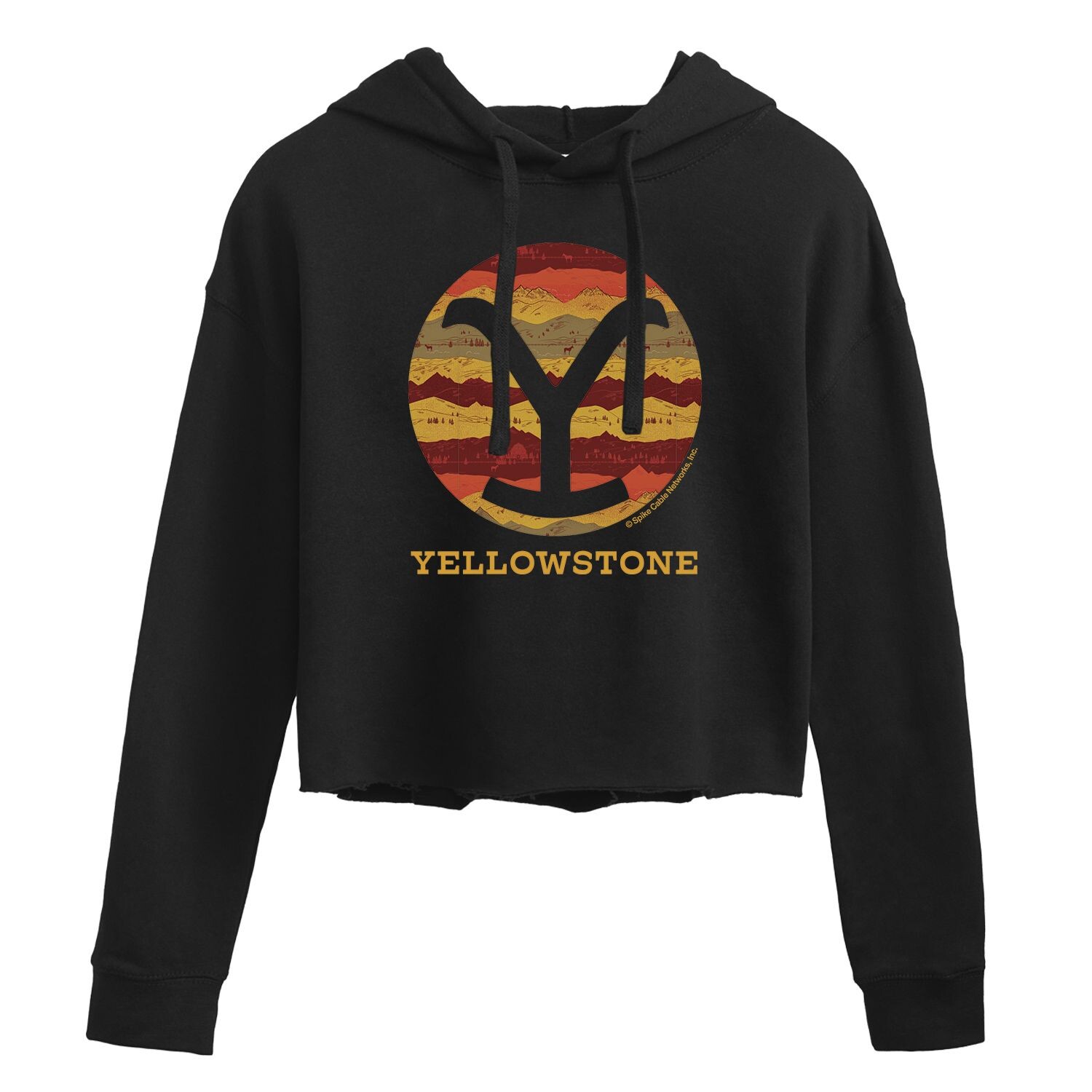 

Укороченная худи с логотипом Yellowstone Y для юниоров Licensed Character