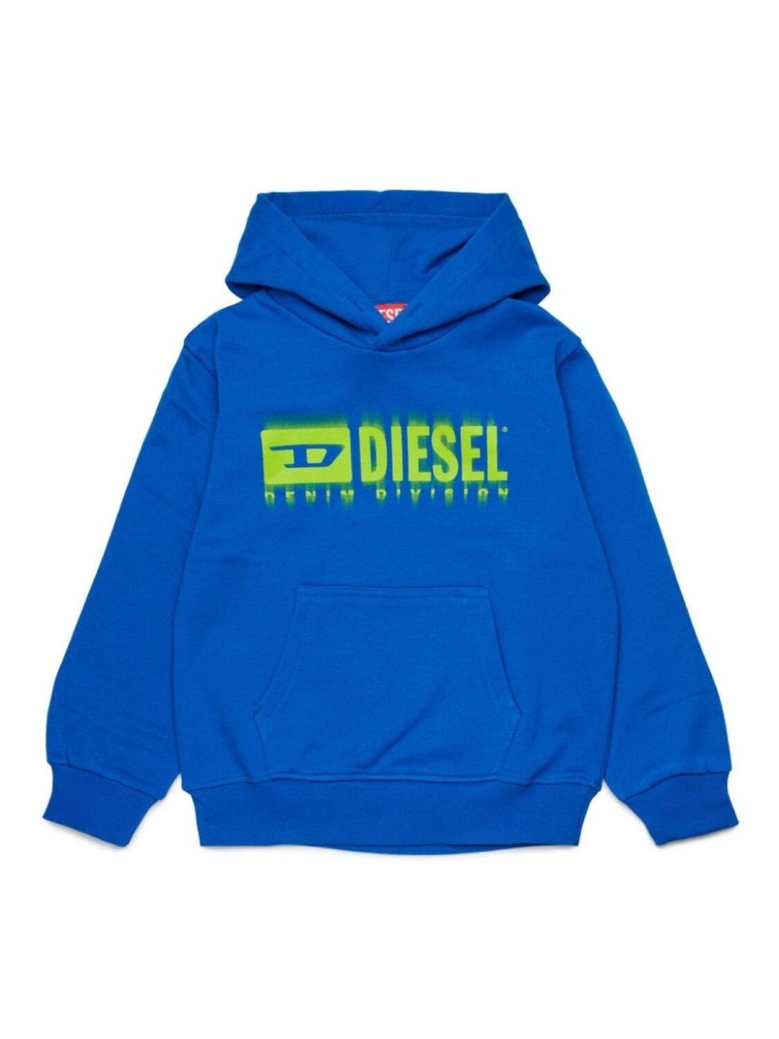 

Diesel Kids худи с логотипом, синий
