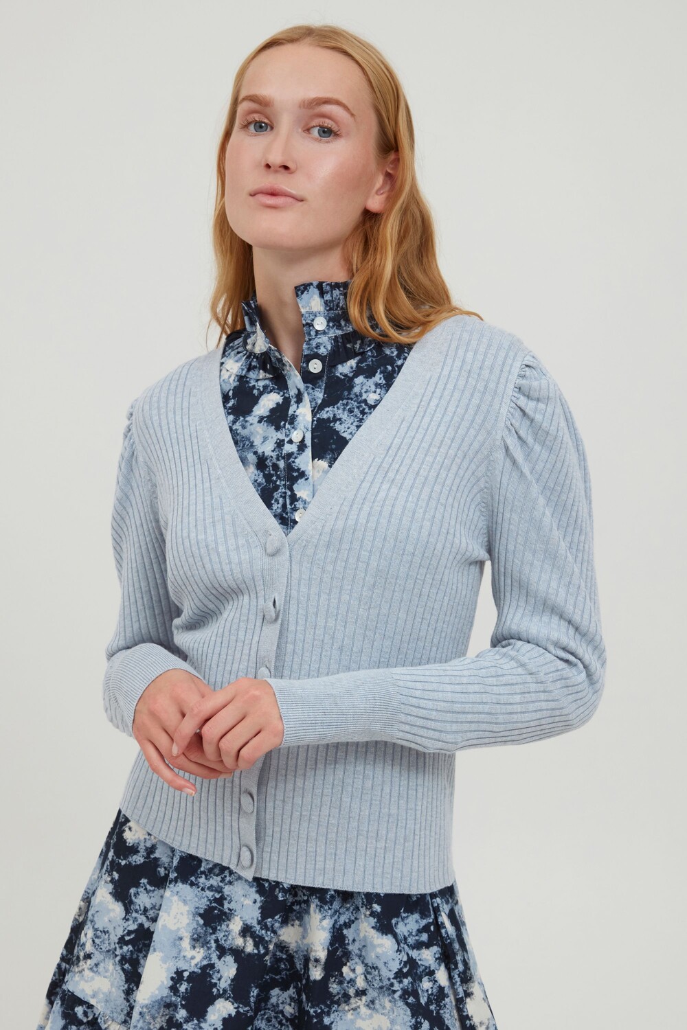 

Кардиган b.young Strickjacke, синий