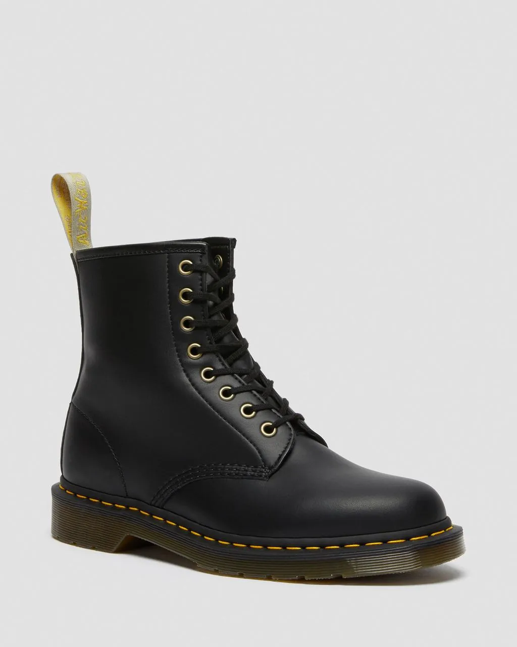 

Ботинки Dr. Martens Vegan 1460 Felix на шнуровке, цвет Black — Felix Rub Off