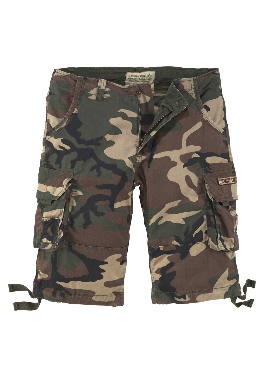 

Брюки свободного кроя ALPHA INDUSTRIES Jet, цвет Khaki/Olive
