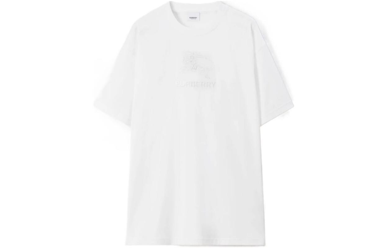 

Футболка EKD из хлопка 80727511 Burberry, белый