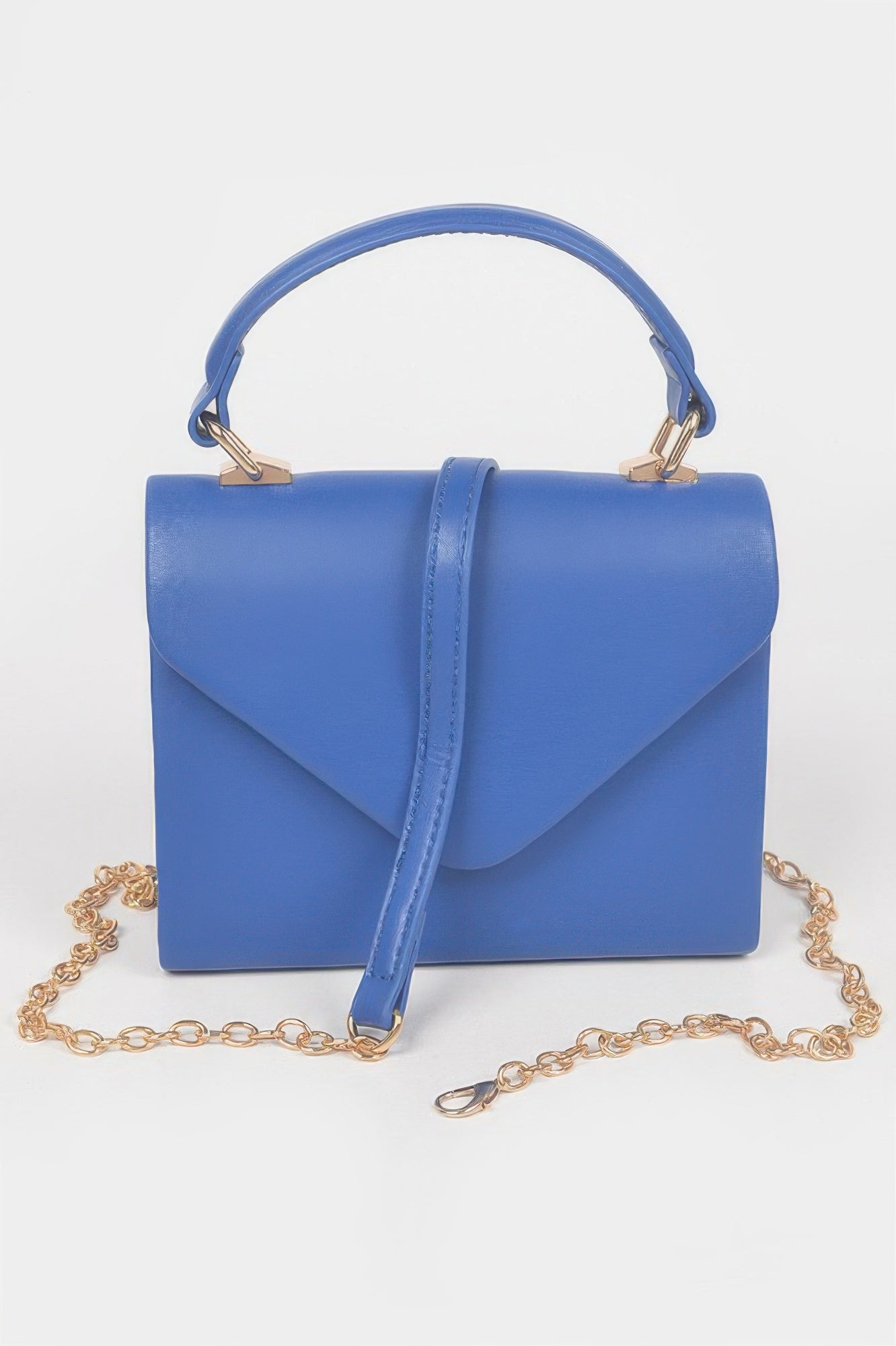 

Искусственная кожа Клатч с простой ручкой FASHNZFAB, Cobalt