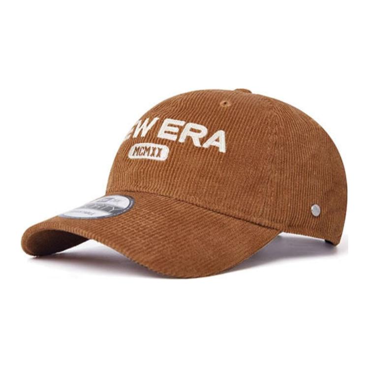 

New Era Хаки унисекс бейсболка из вельвета, Khaki