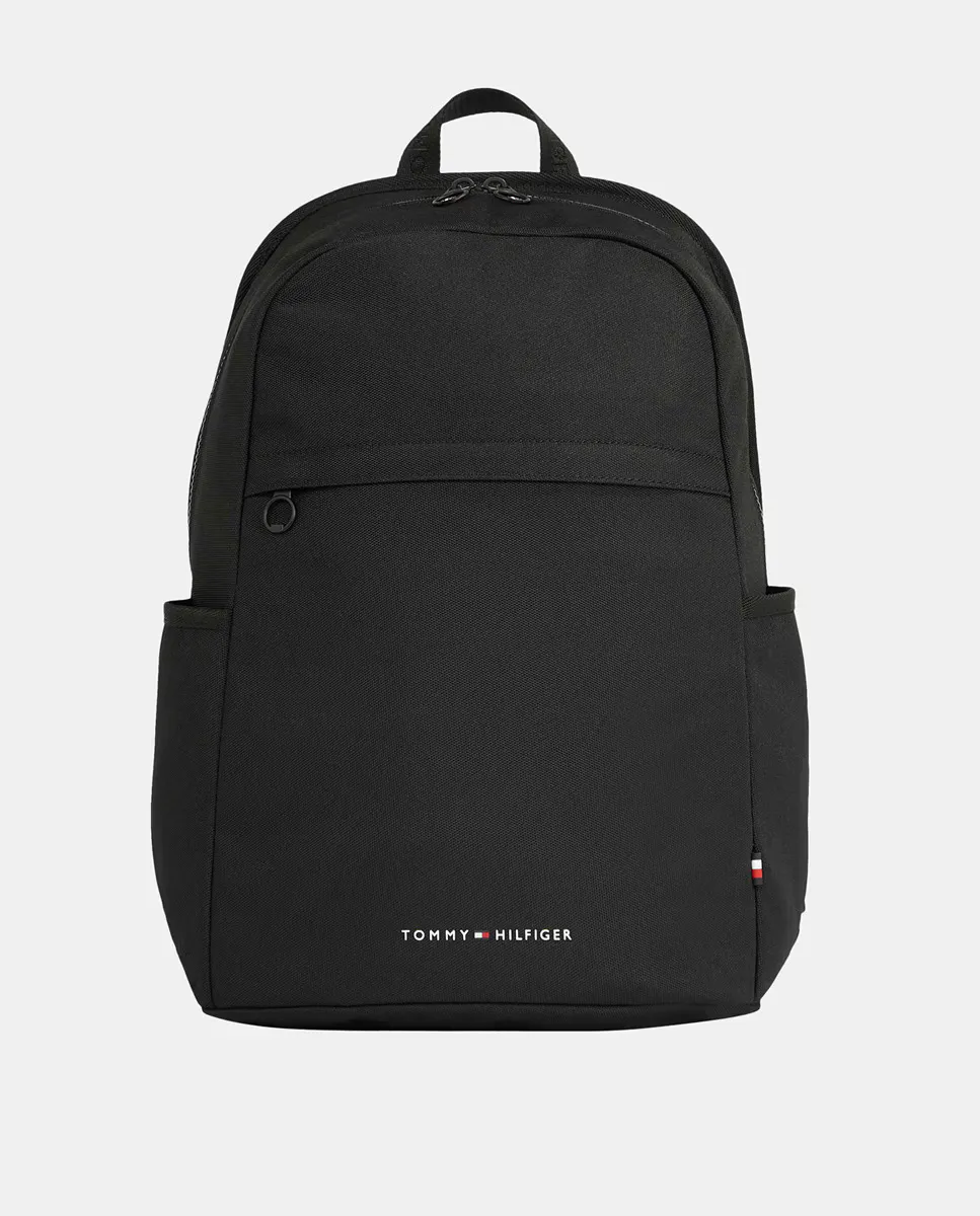 

Рюкзак из переработанного полиэстера на молнии Tommy Hilfiger, черный