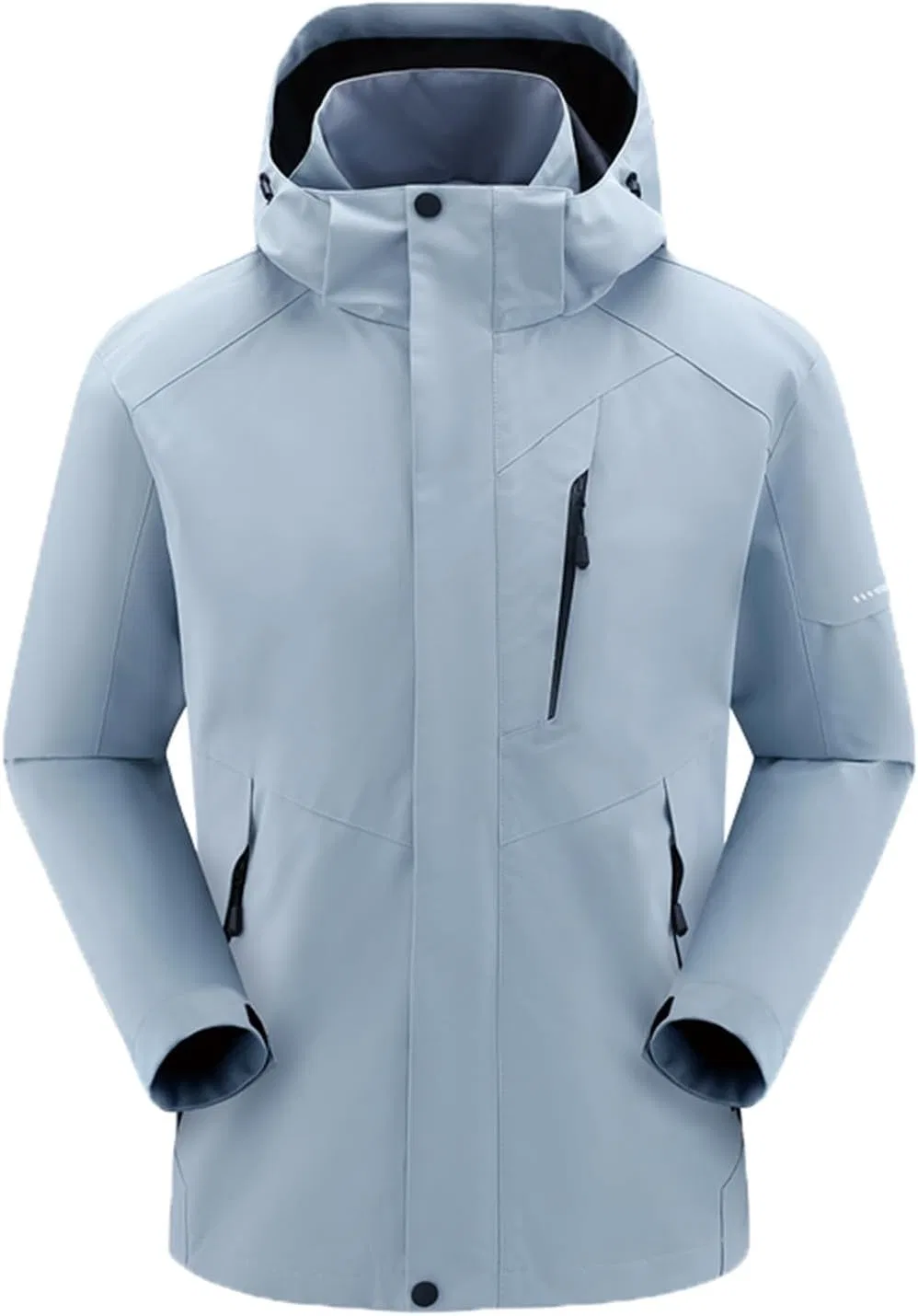 Мужская водонепроницаемая куртка для походов, Generic, Light Blue