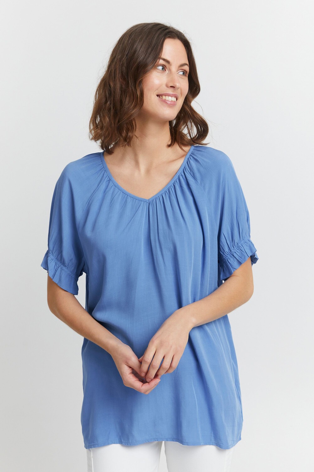 

Блуза Fransa Shirt, синий
