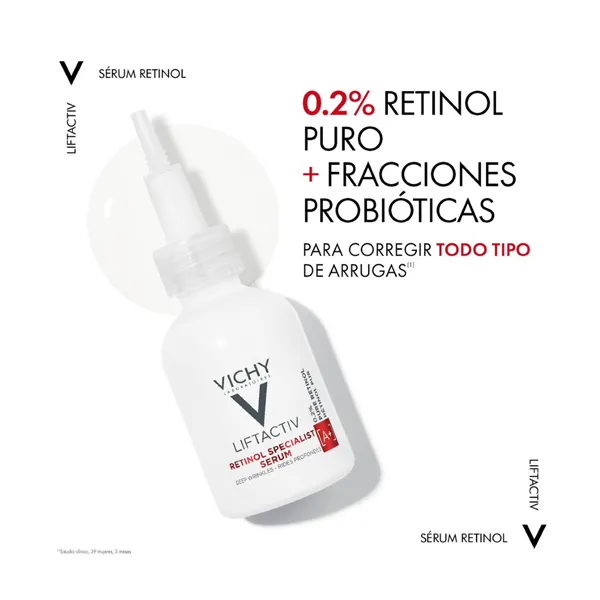 Сыворотка Vichy — От глубоких морщин Liftactiv Retinol Specialist Serum, 30 мл — фото 4