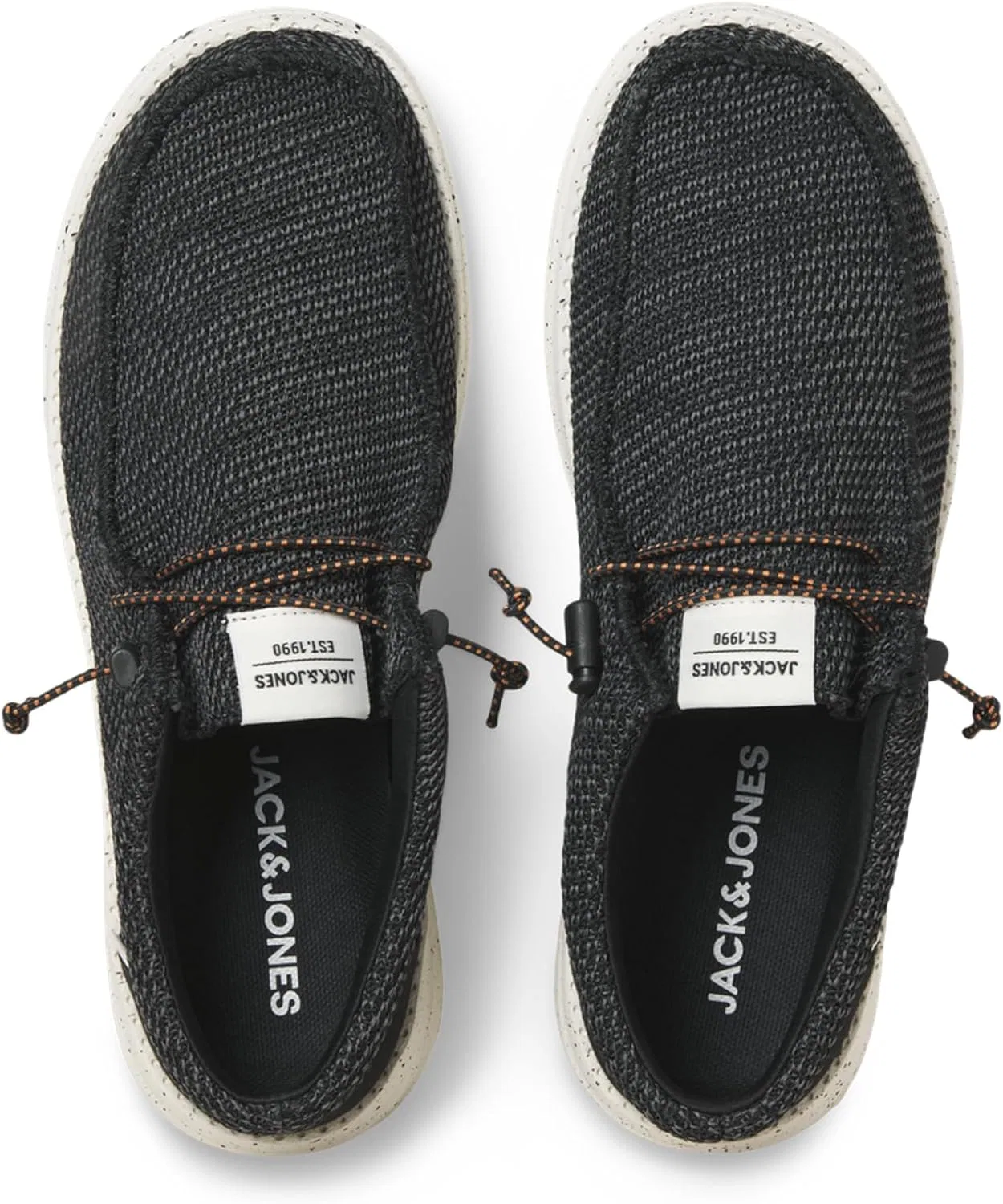 Лоферы JACK & JONES Jfwtaffy mesh Charcoal — фото 2