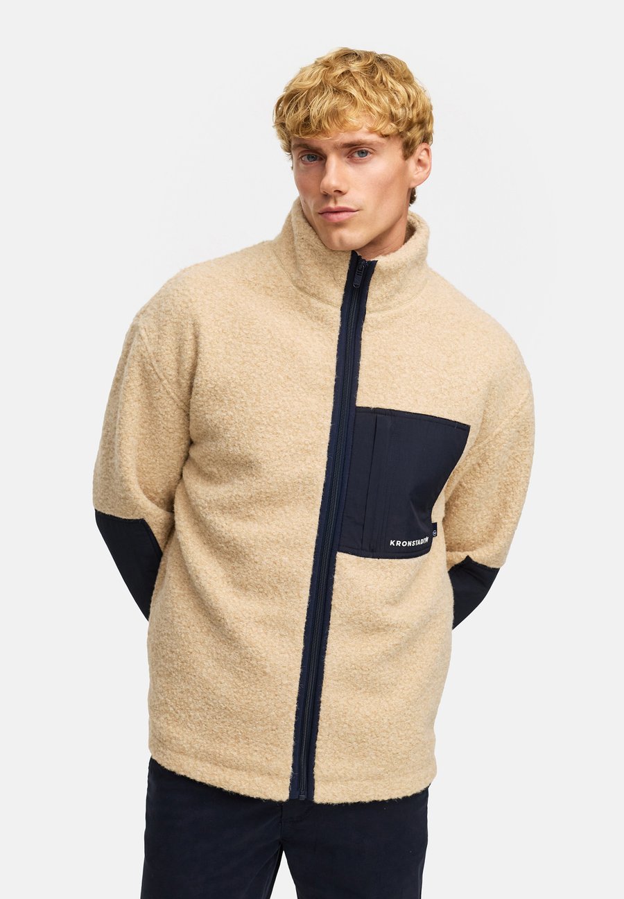 

Флисовая куртка Kronstadt Fleece jacket, White Pepper/Mottled Beige