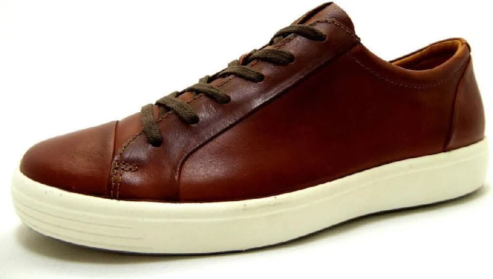 Мужские повседневные кроссовки ECCO Soft 7 M, коньячный