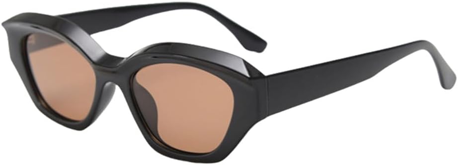 

Поляризованные панк-солнцезащитные очки для женщин, многоугольные солнцезащитные очки для мужчин, стильные винтажные очки, очки с защитой от УФ-излучения UV400 VFDHN, C5