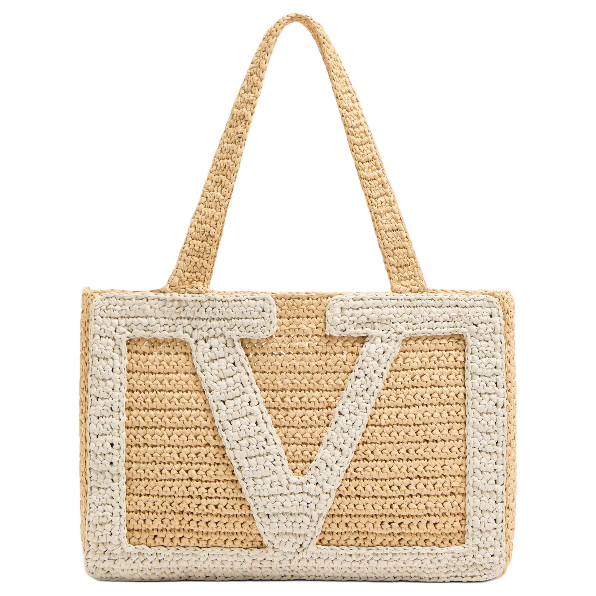 

Valentino Рафия сумка тоут