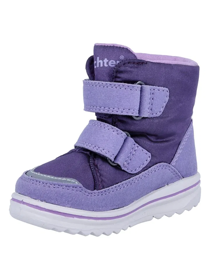 Сапоги зимние, Richter Shoes, темно-синий/лиловый — фото 3