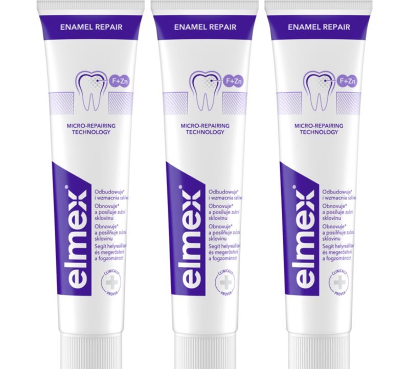 

Зубная паста Elmex Repair Enamel Repair 3x75 мл Inna marka