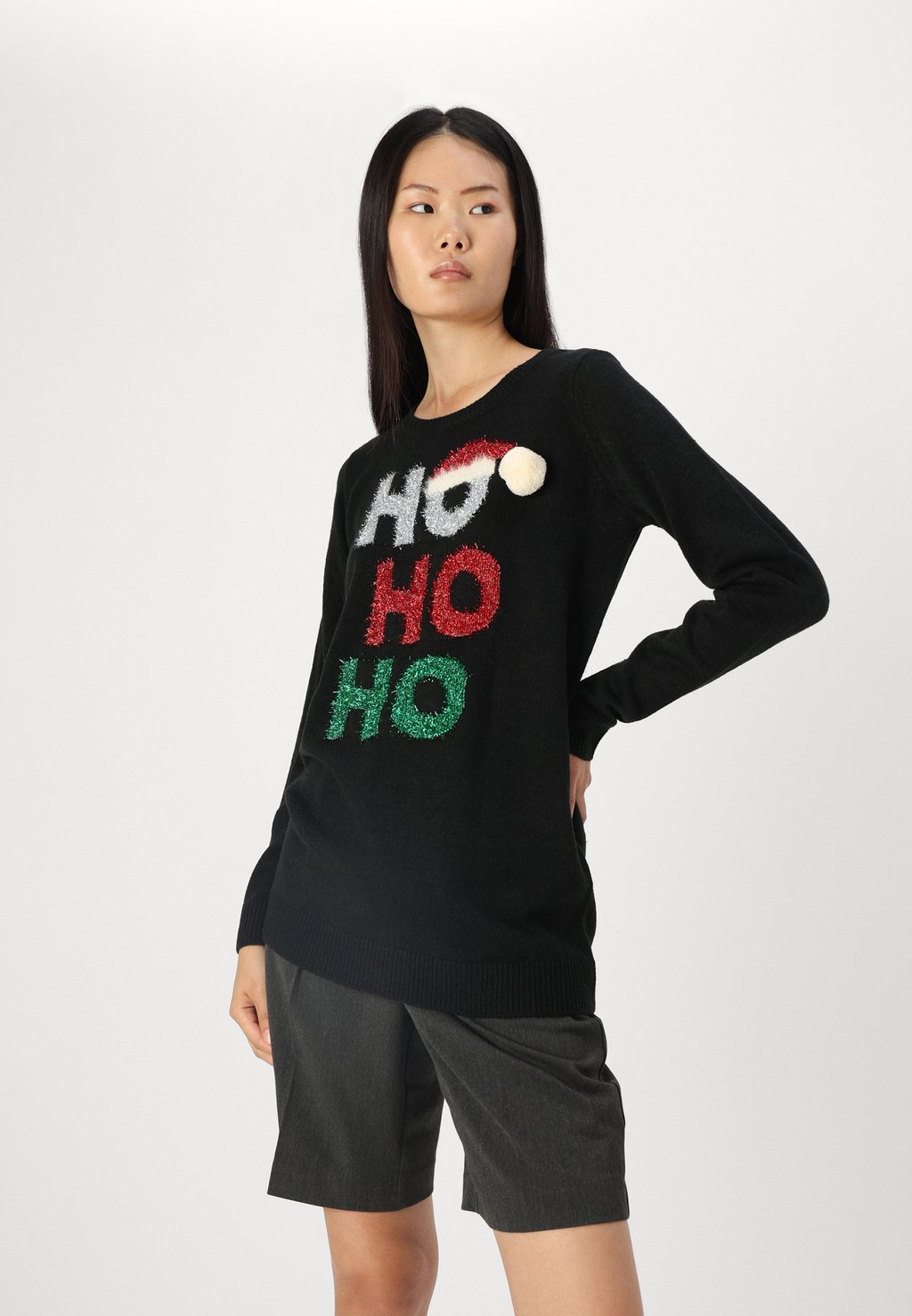 

Джемпер VMHOHO O NECK Vero Moda, черный