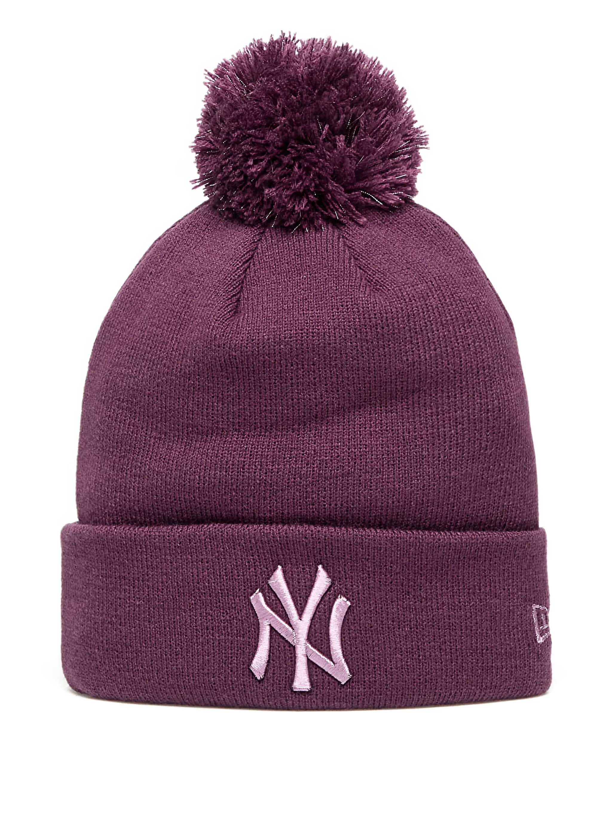 

Шапка бини в рубчик из коллаборации с New York Yankees New Era Cap, фиолетовый