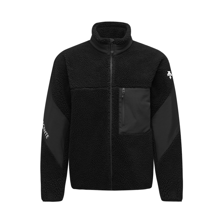 

DESCENTE Спортивная куртка из трикотажной ткани, BK-Black