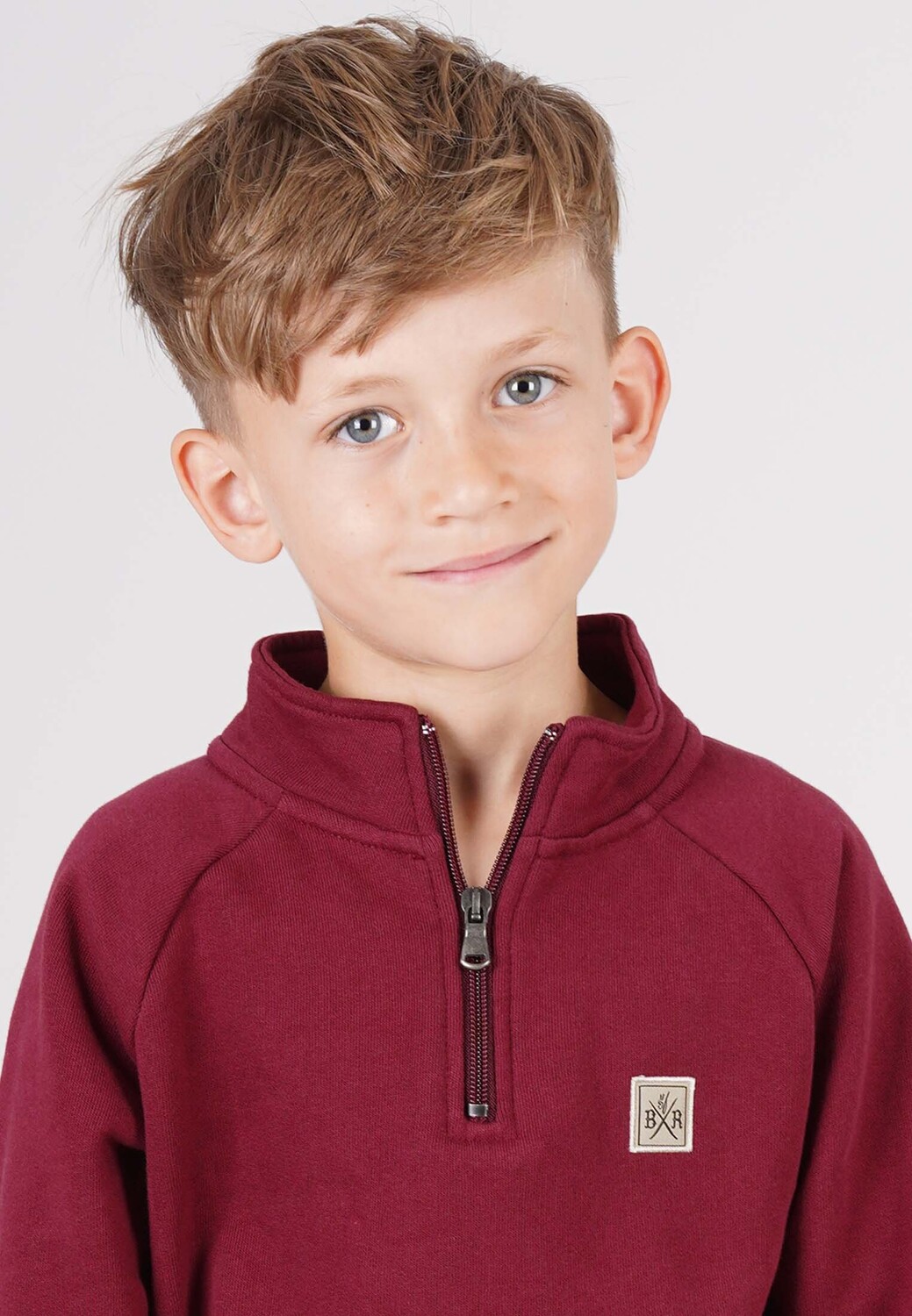 Пуловер Band of Rascals Sweatwear Norweger, бордо — фото 2