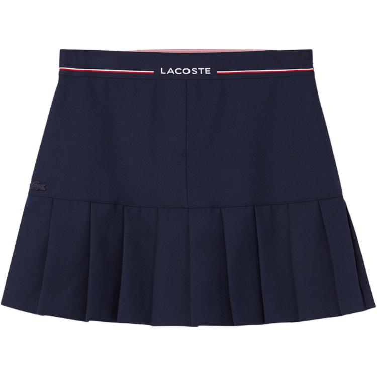 Повседневная короткая юбка LACOSTE, белый — фото 2