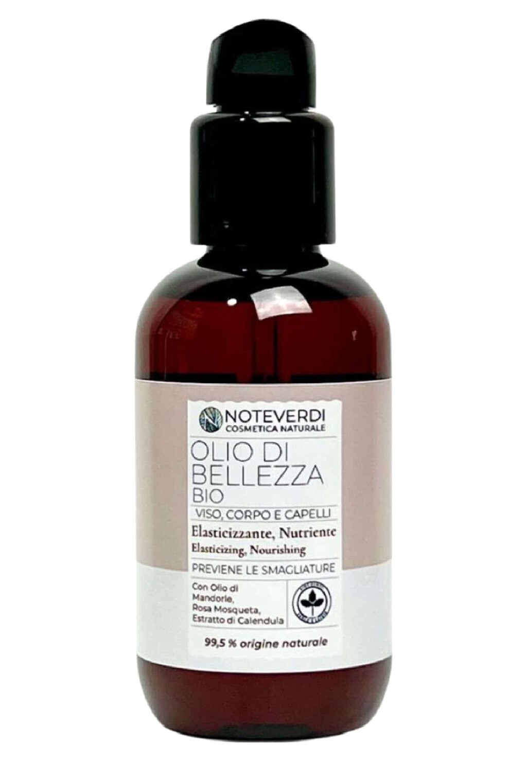 

Масло для лица NOTEVERDI COSMETICA NATURALE, светло-желтое