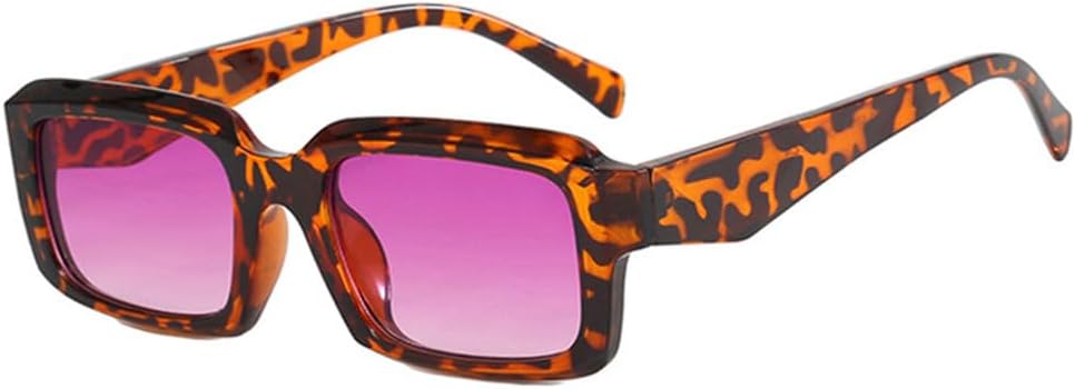 

Женские солнцезащитные очки в стиле панк с градиентным покрытием и защитой от УФ-излучения UV400 для занятий спортом на открытом воздухе и верховой езды UYPTK, Leopard Purple