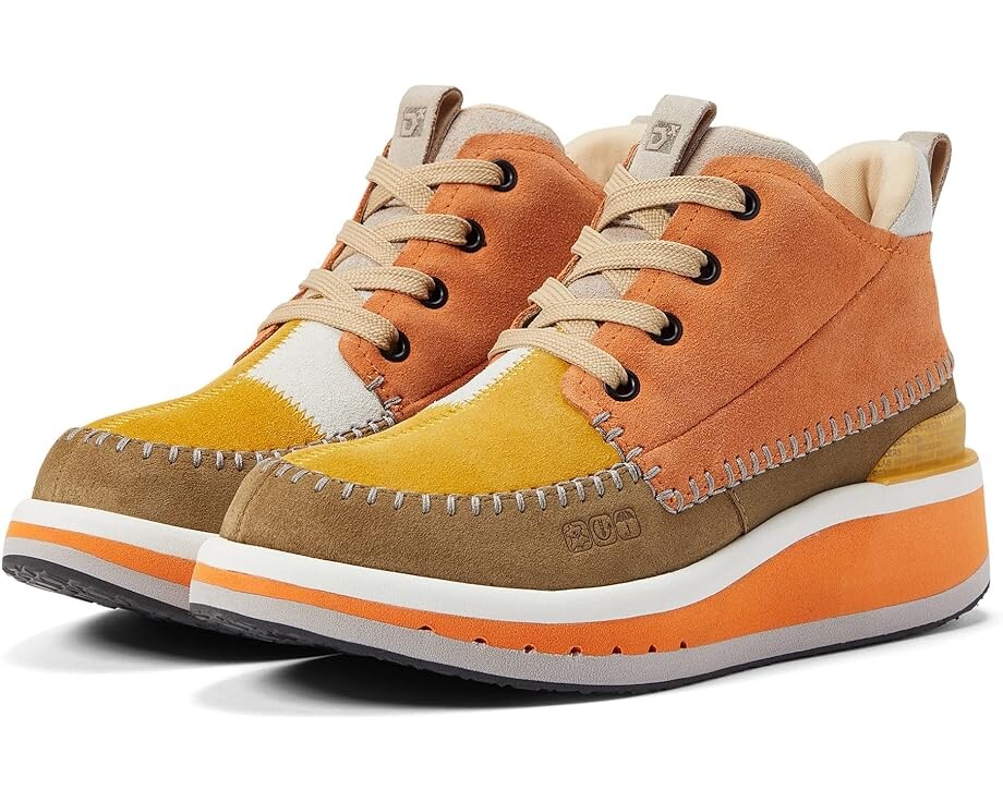 

Кроссовки Deckers X Lab Ko-Z Chukka Wedge, цвет Orange/Yellow