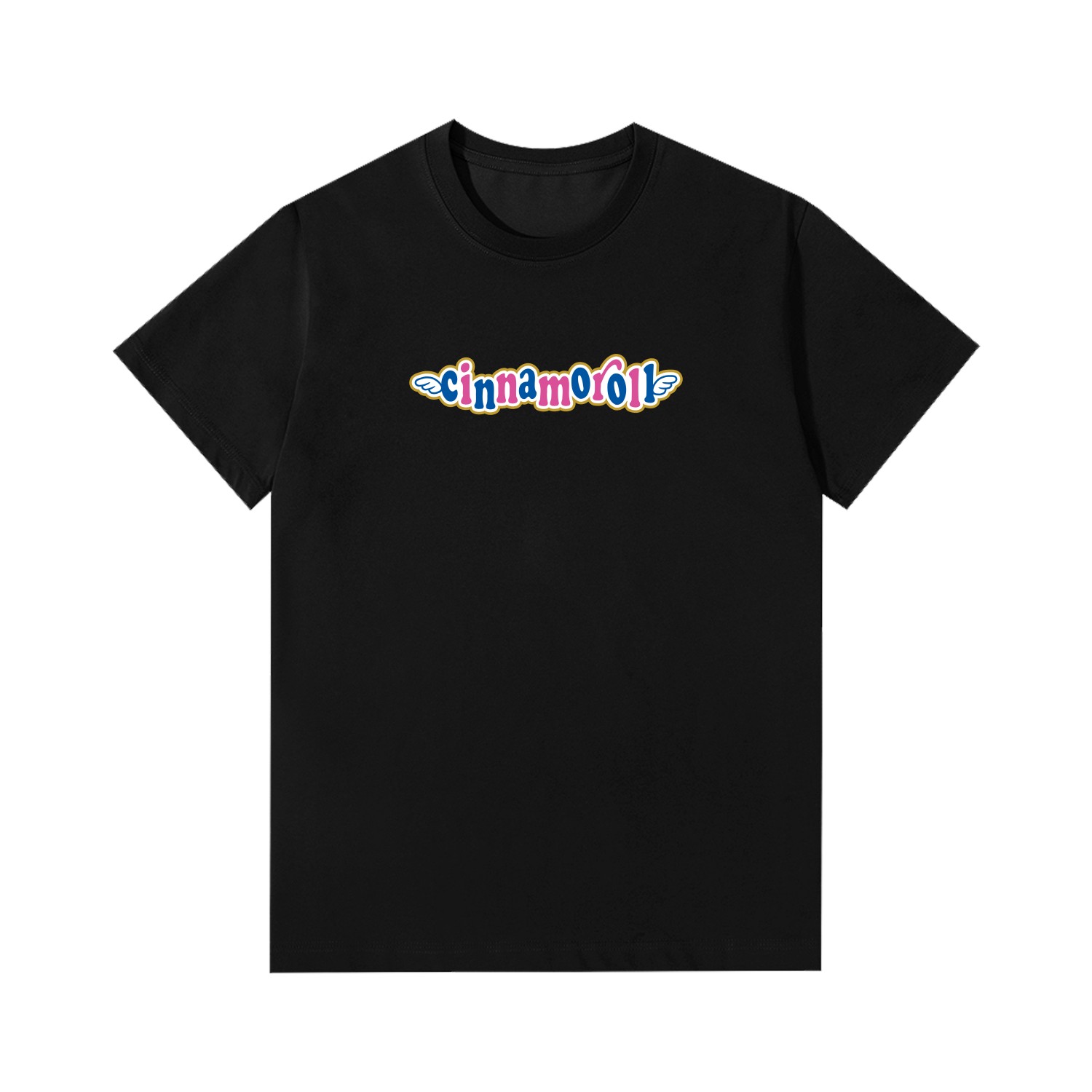 

Футболка Cinnamoroll Katy Cat Cinnamoroll Unisex Sanrio, черный