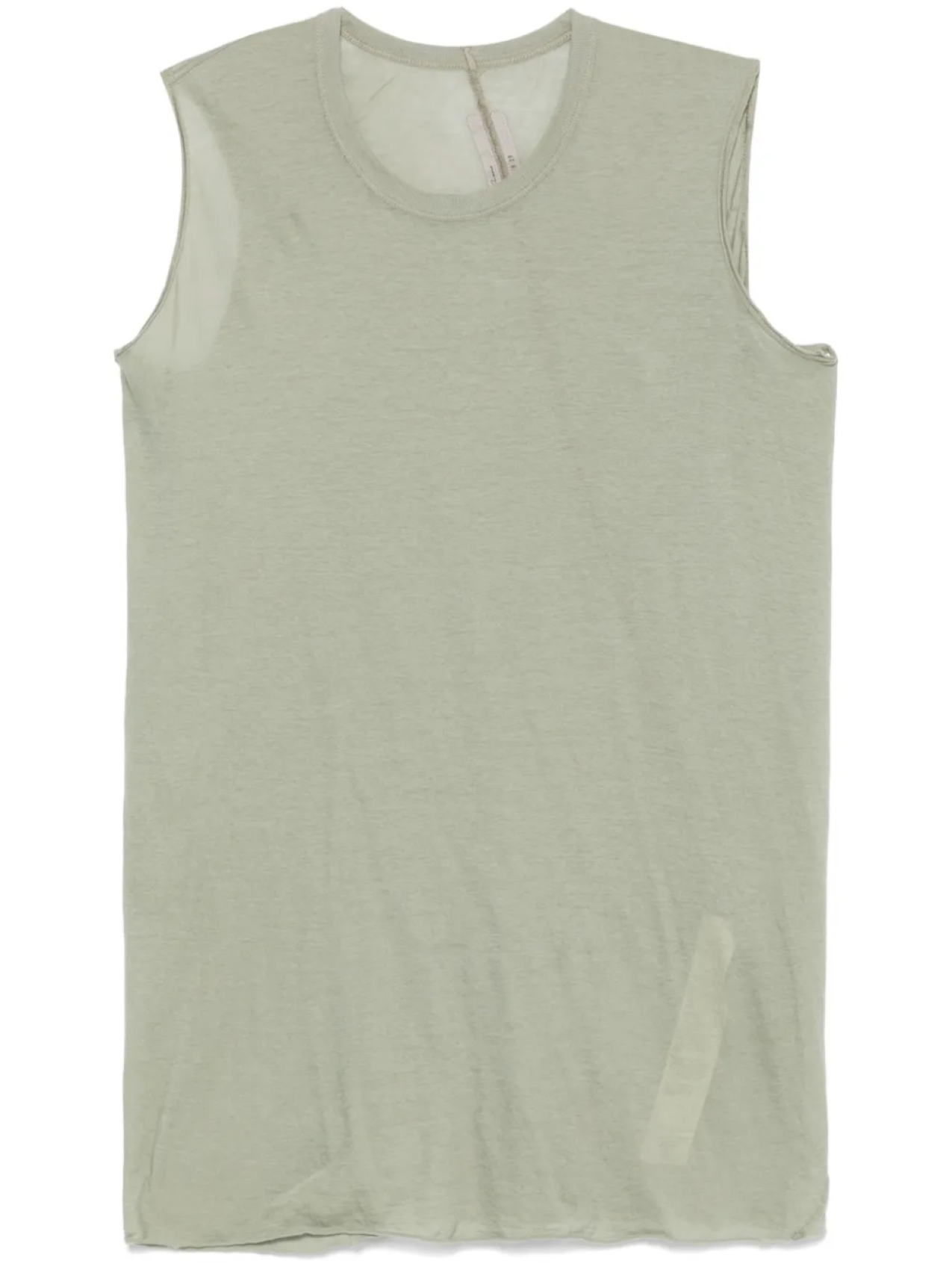 

Футболка Rick Owens Basic SL, зеленый