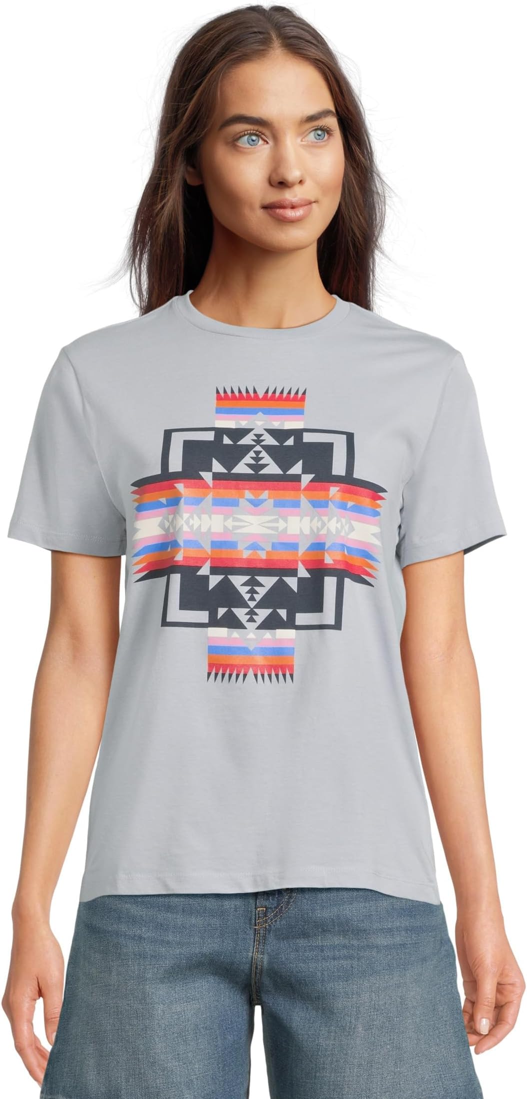 

Футболка Pendleton Chief Joseph Graphic Tee, цвет Blue Fog