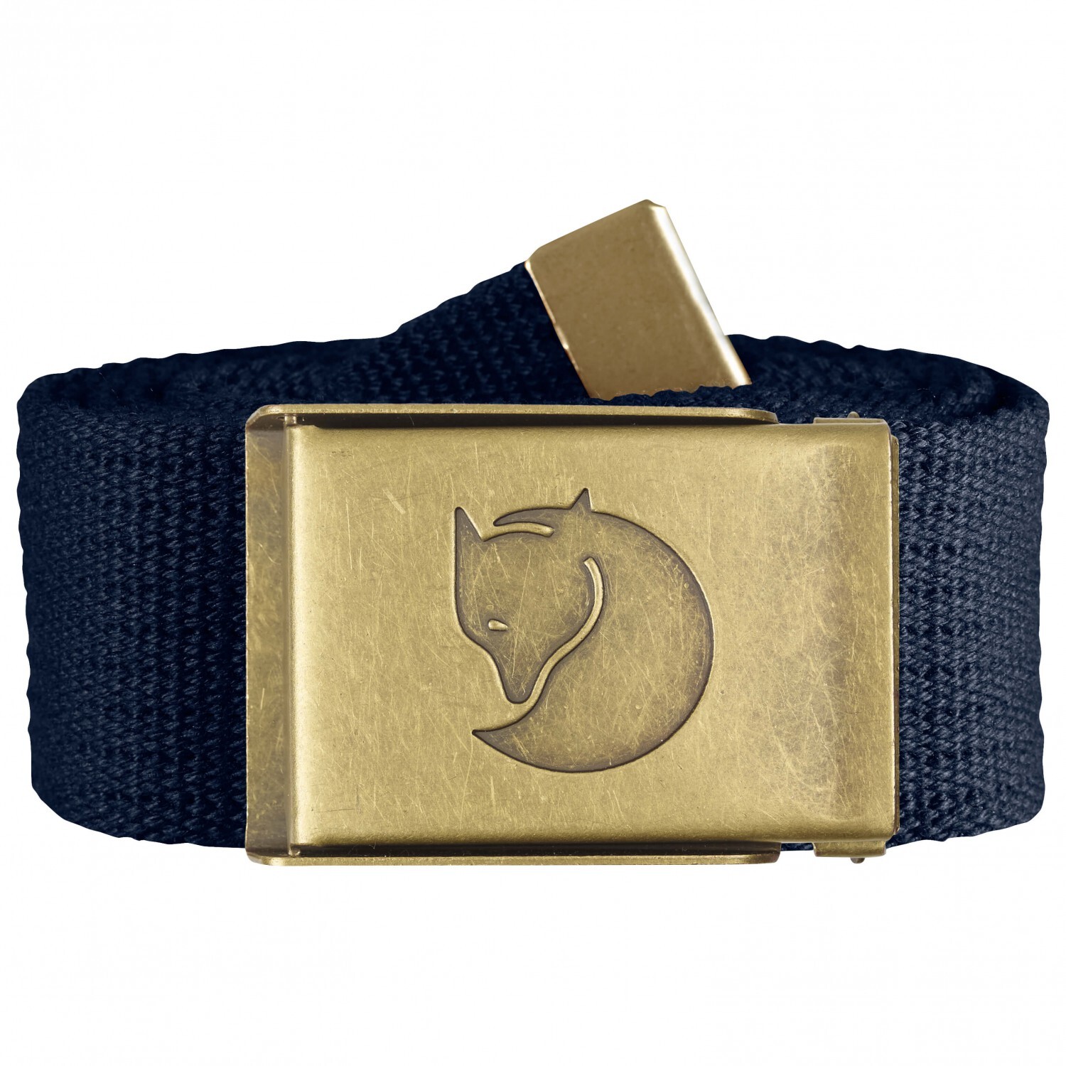 

Ремень Fjällräven Canvas Brass Belt 4 cm, цвет Dark Navy