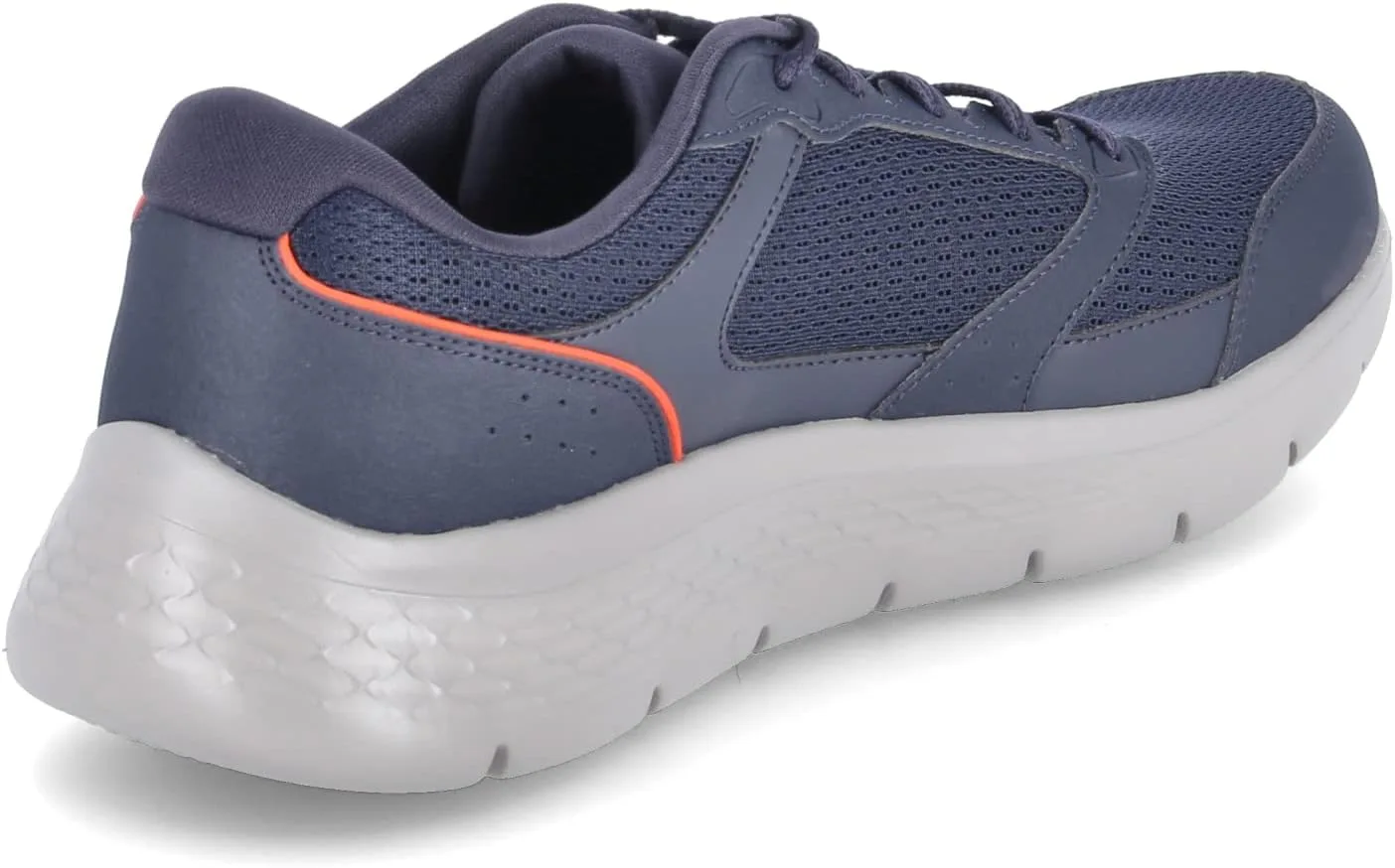 Мужские кроссовки Skechers Go Walk Flex, темно-синий/оранжевый — фото 4
