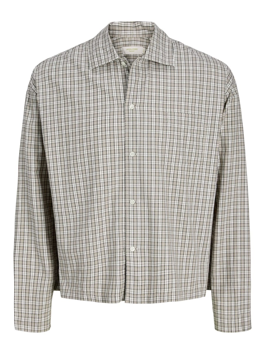 

Рубашка на пуговицах Comfort fit JACK & JONES JORAustin, серо-коричневый