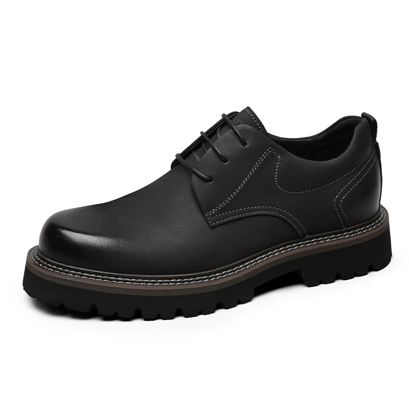 Туфли мужские Men"s Casual Men Low-Top Goldlion, цвет Charcoal Gray — фото 2