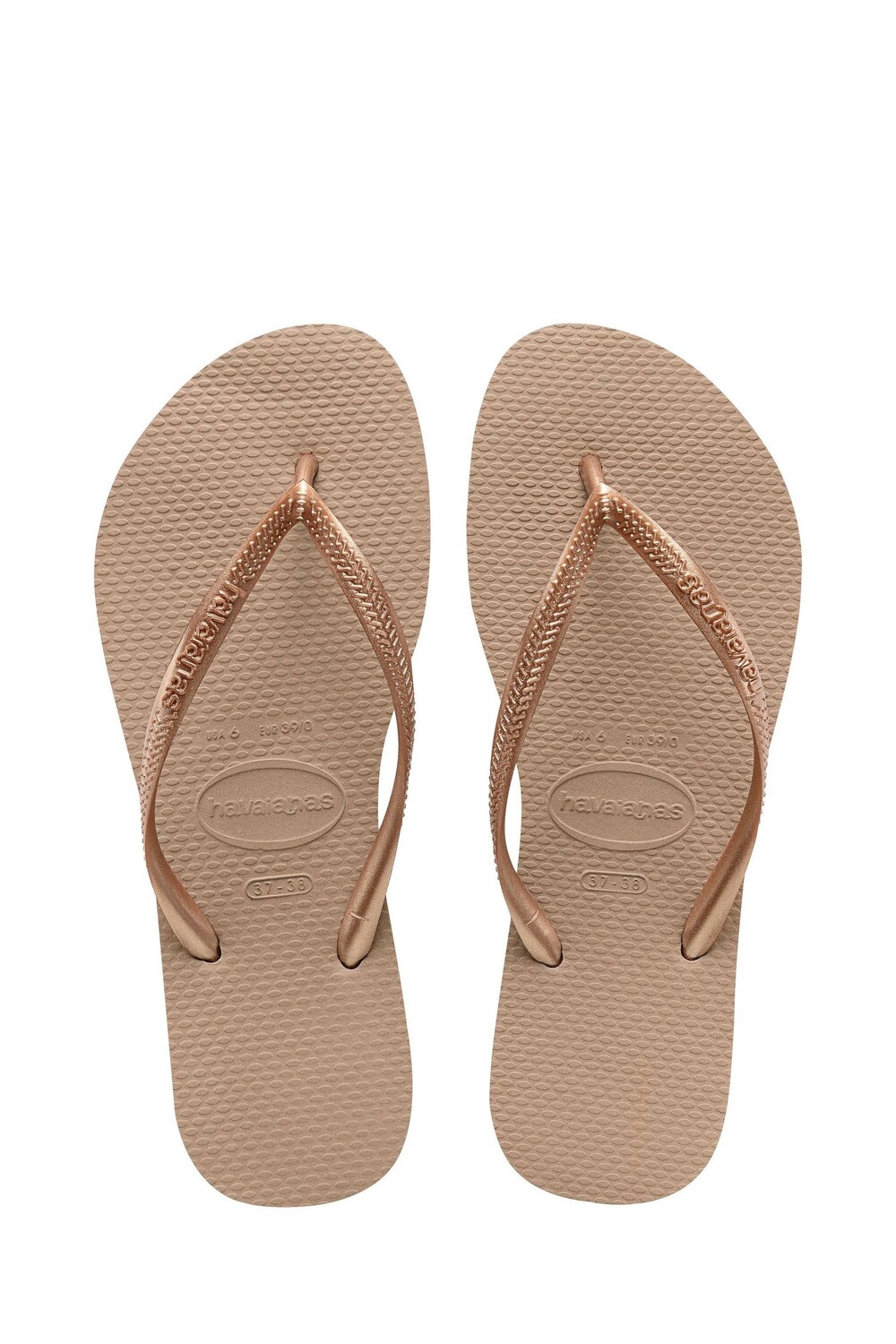 

Узкие шлепанцы Havaianas, желтый