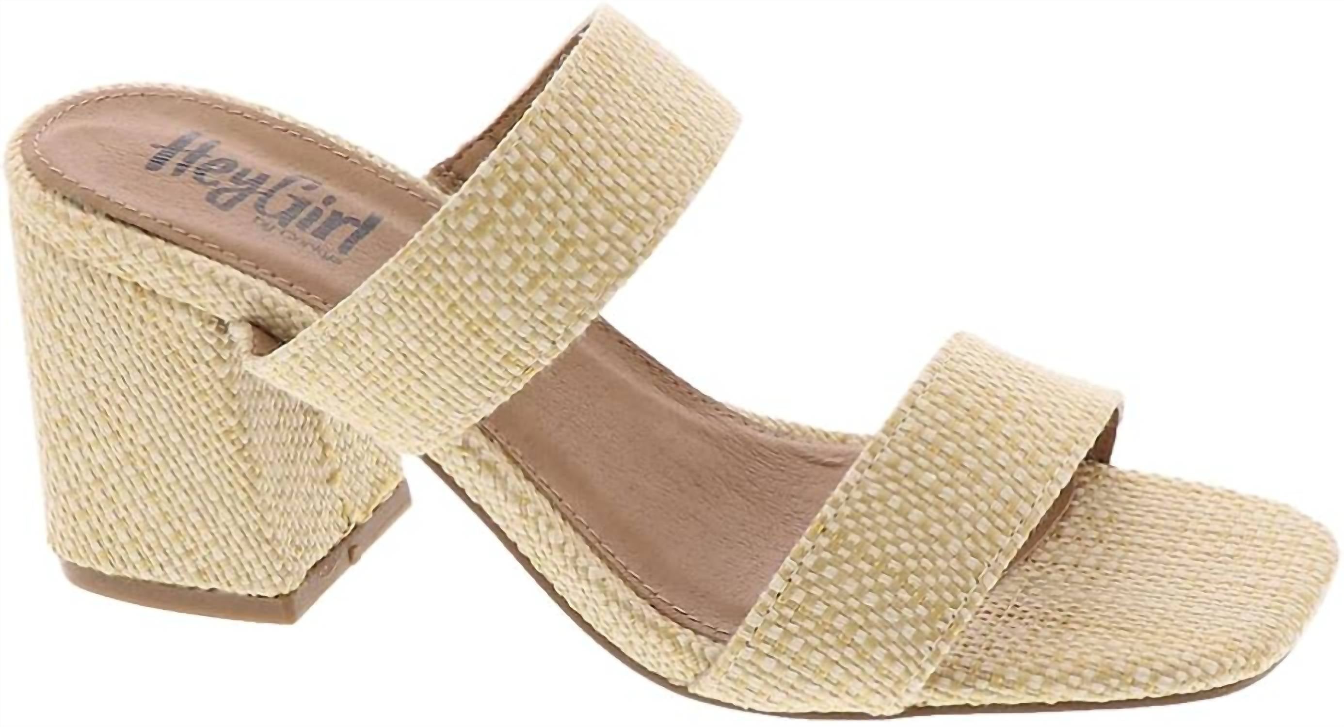 Женские бежевые мюли Divine Corkys Footwear
