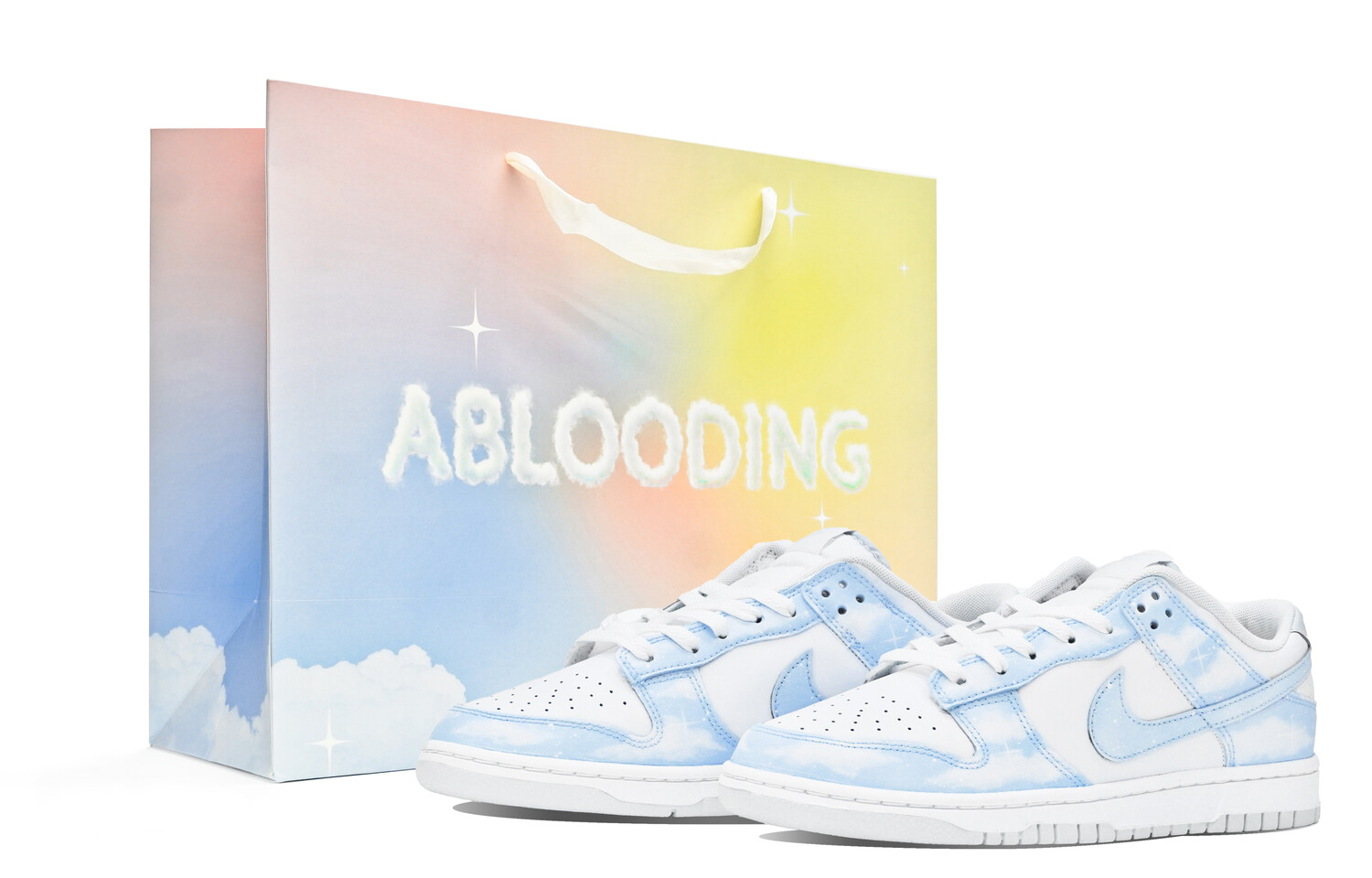 

Мужские кроссовки для скейтбординга Nike Dunk, Light Blue