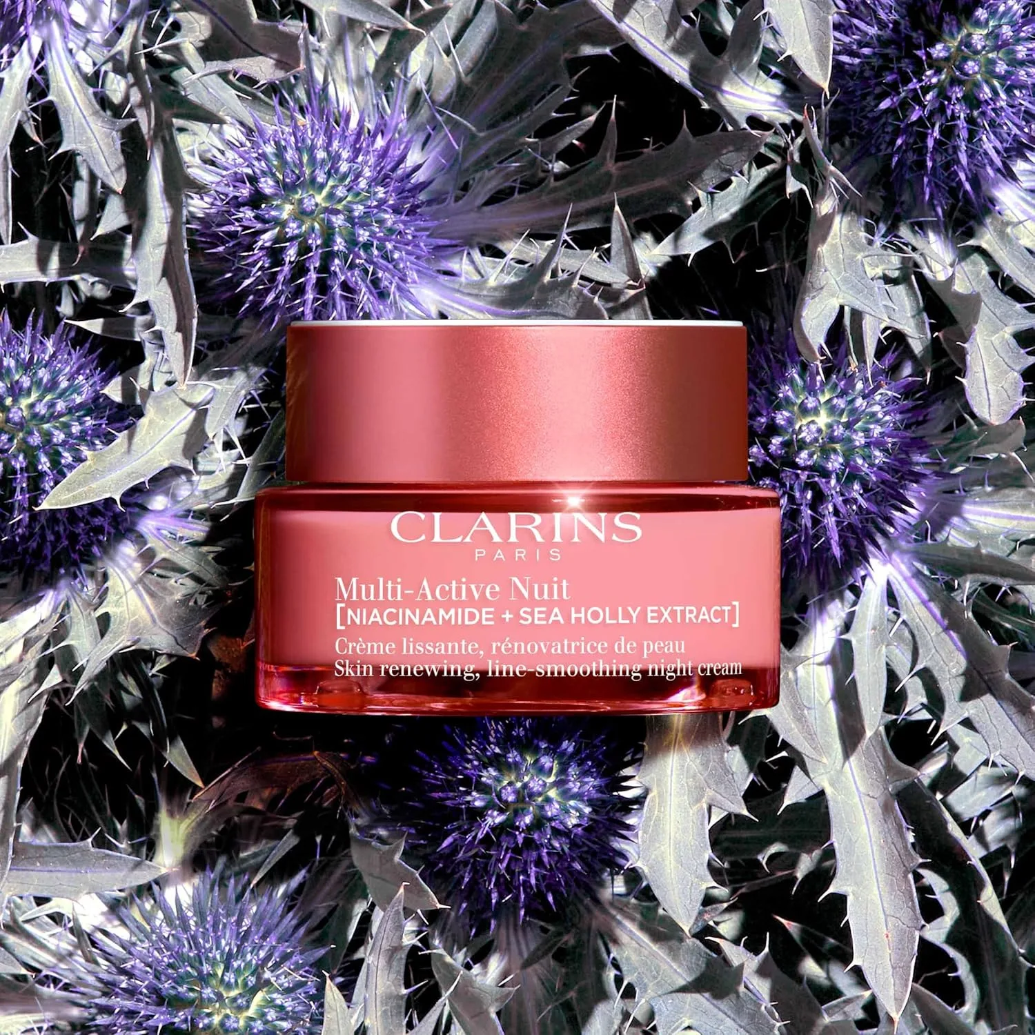 Крем для лица Clarins — Multi-Active ночной увлажняющий с ниацинамидом для сухой кожи — фото 4