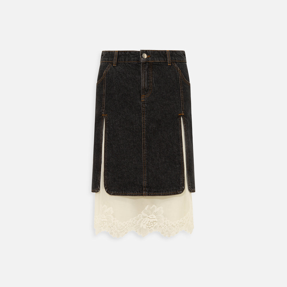 

Юбка Siedres Lainz Skirt, черный
