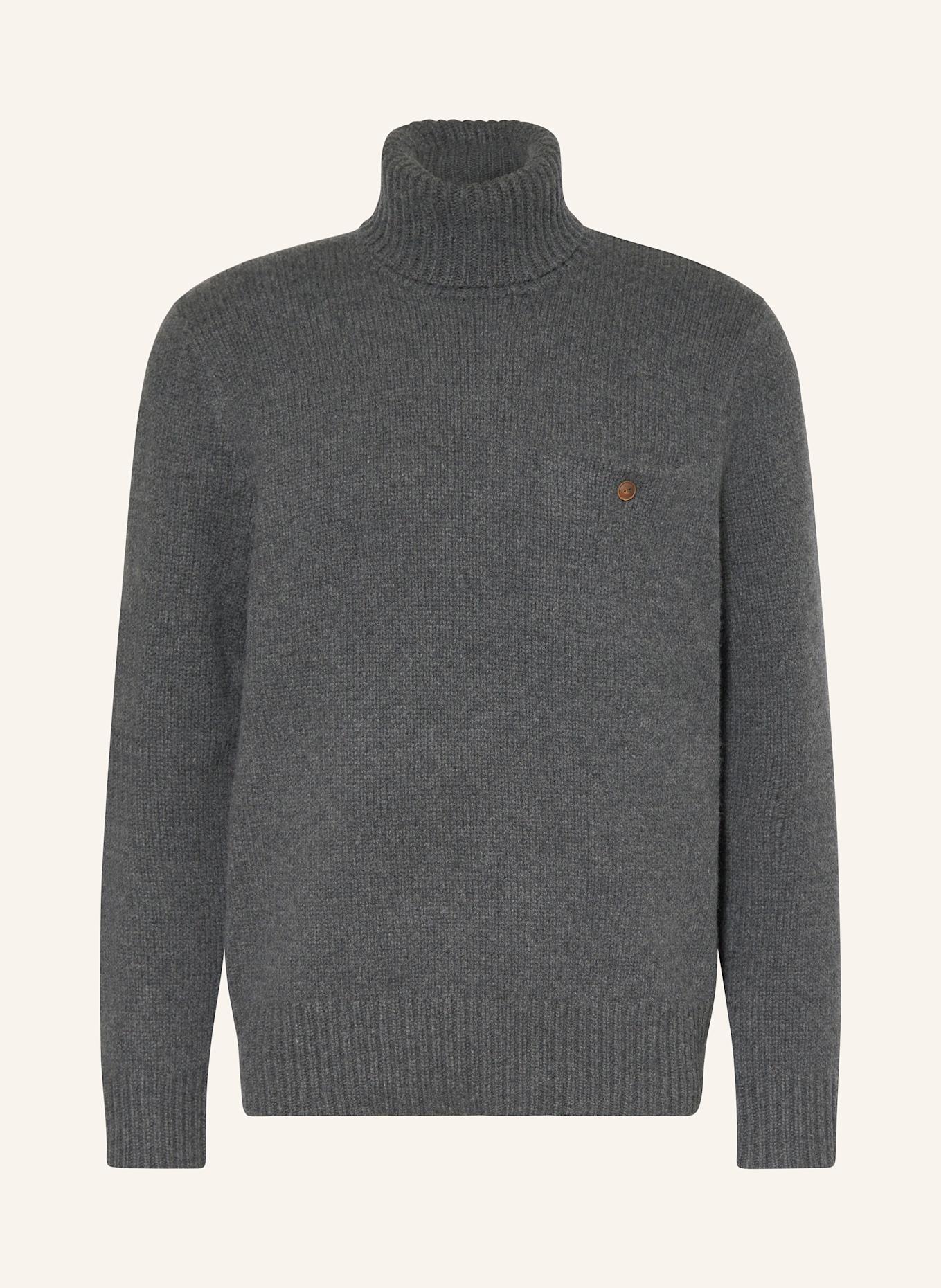 

Водолазка свитер Polo Ralph Lauren, серый